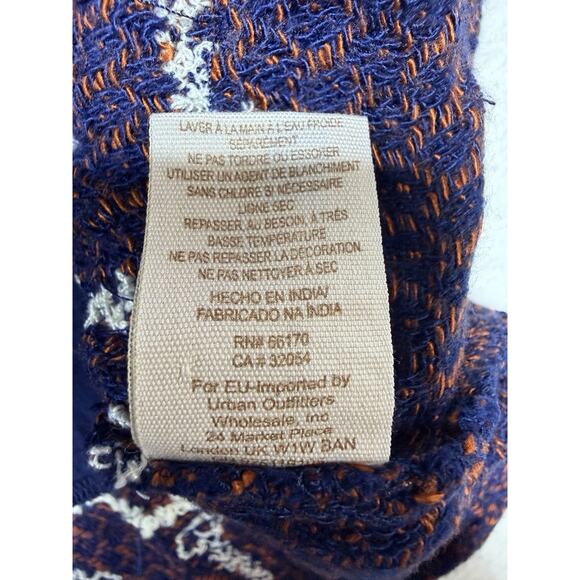 Free People Bead It Midi Dress Sz Large Purple Orange Woven NWT Boho Festival - Picture 7 of 12